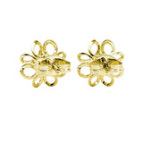 CARALI / MYC Paris - Daffodil Earrings - Gold and Crystal