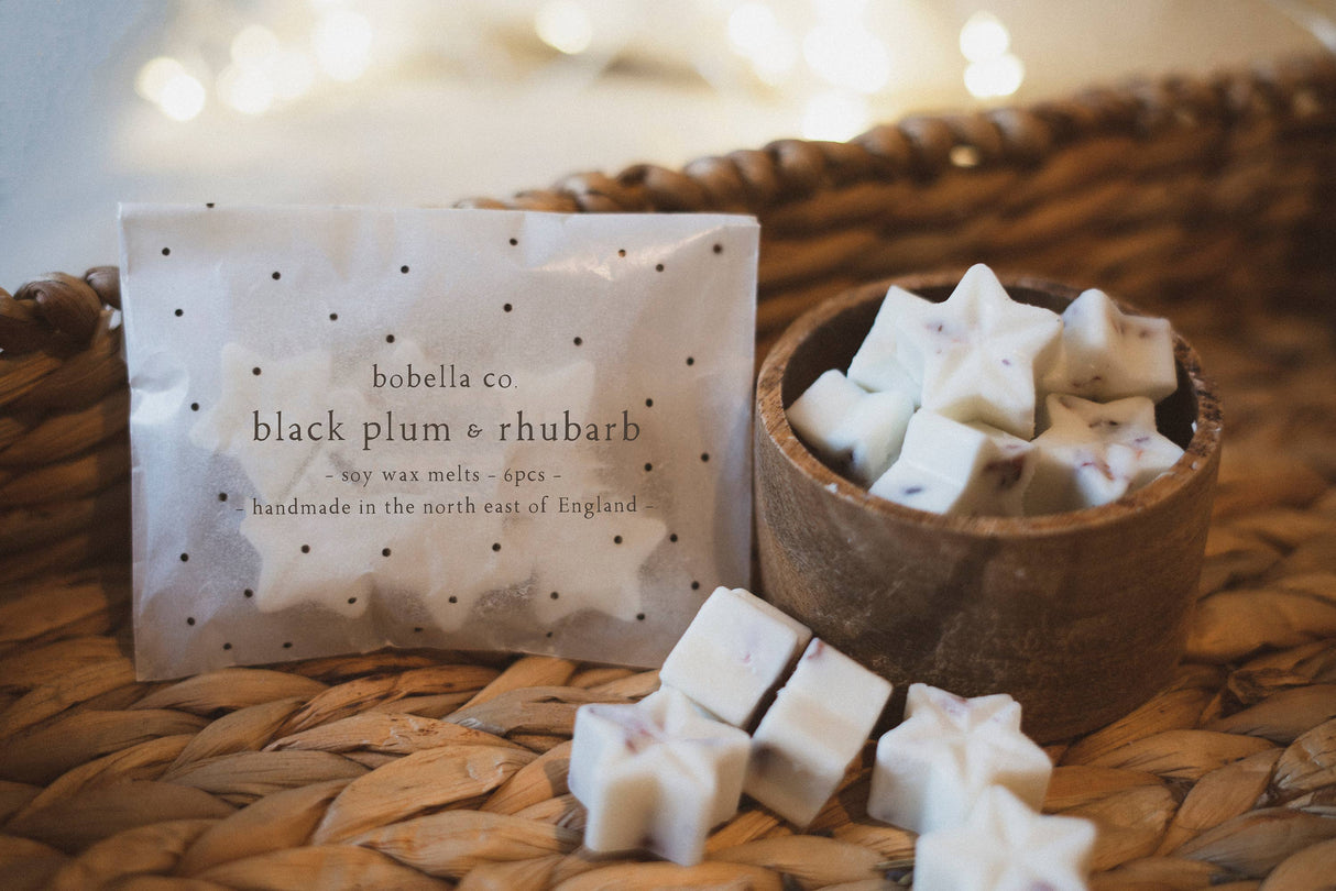 Bobella Co. - Black Plum & Rhubarb Soy Wax Melts