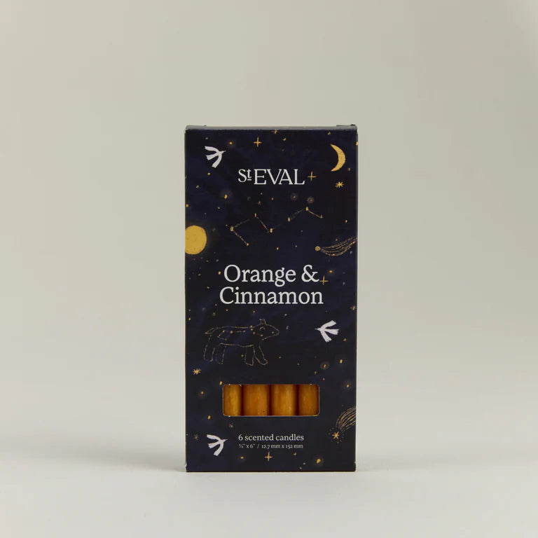Orange & Cinnamon Mini Fragranced Festive Candles