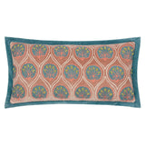 Riva Home - Casa Cushion Rose/French Blue: Rose/French Blue / Polyester Filled / 30 x 60cm.