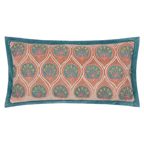 Riva Home - Casa Cushion Rose/French Blue: Rose/French Blue / Polyester Filled / 30 x 60cm.