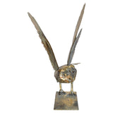Febland - Gold Owl Sculpture