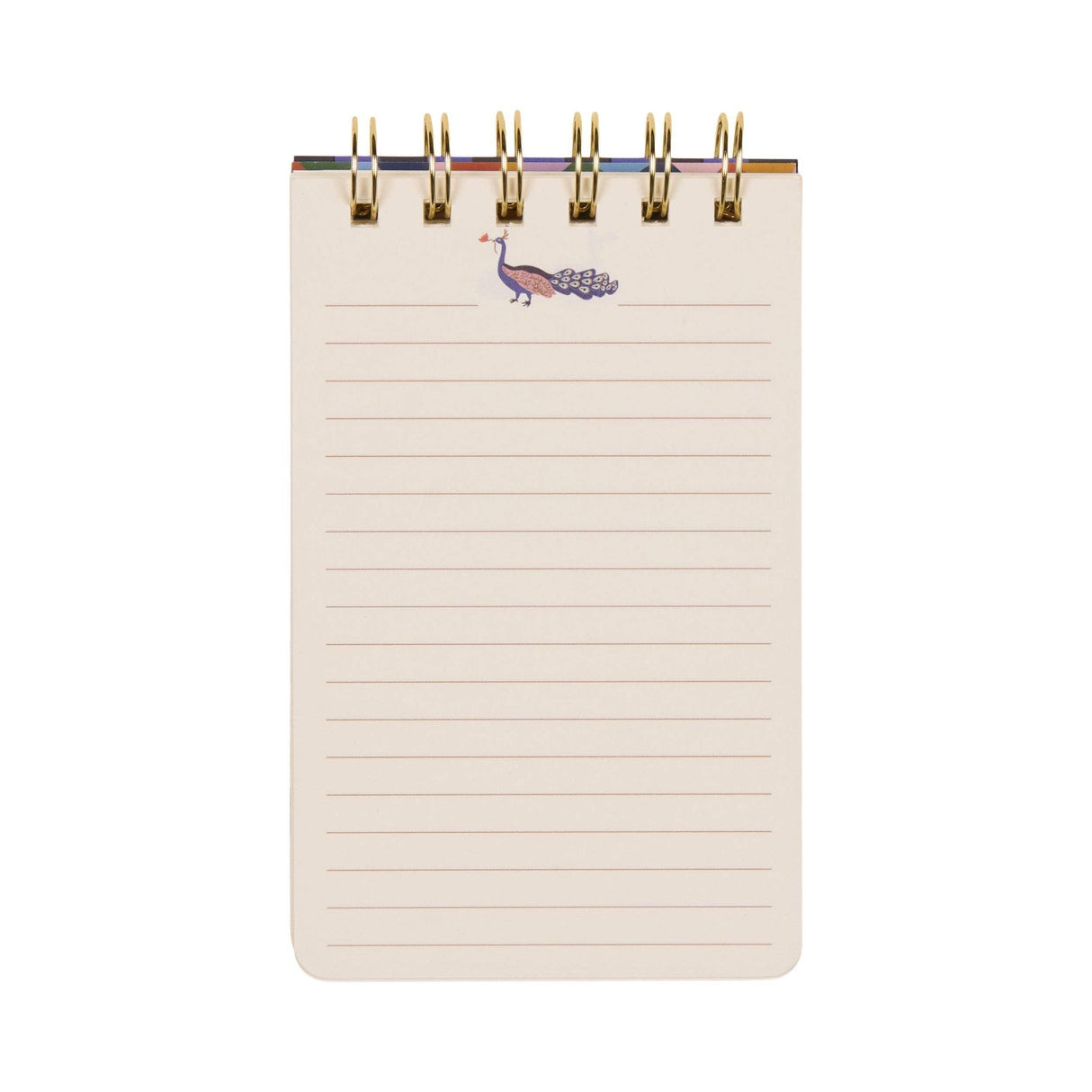 Peacock Twin Wire Notepad