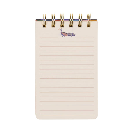 Peacock Twin Wire Notepad