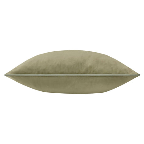 Riva Home - Meridian Velvet Cushion Sage/Green: Sage/Green / Polyester Filled / 55 x 55cm.
