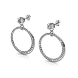 CARALI / MYC Paris - Ariel Earrings - Silver and Crystal