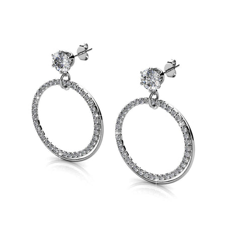 CARALI / MYC Paris - Ariel Earrings - Silver and Crystal