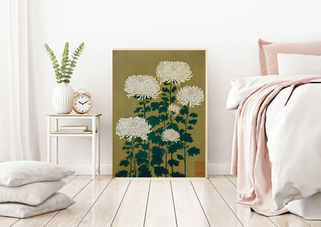 Japanese Chrysanthemum Art Print A3