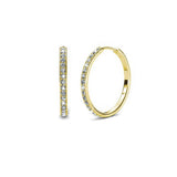 CARALI / MYC Paris - Chic Circle Hoop Jewelry - Gold and Crystal