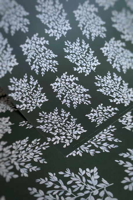 Katie Housley - KHAKI BOTANICAL LUXURY GIFT WRAP