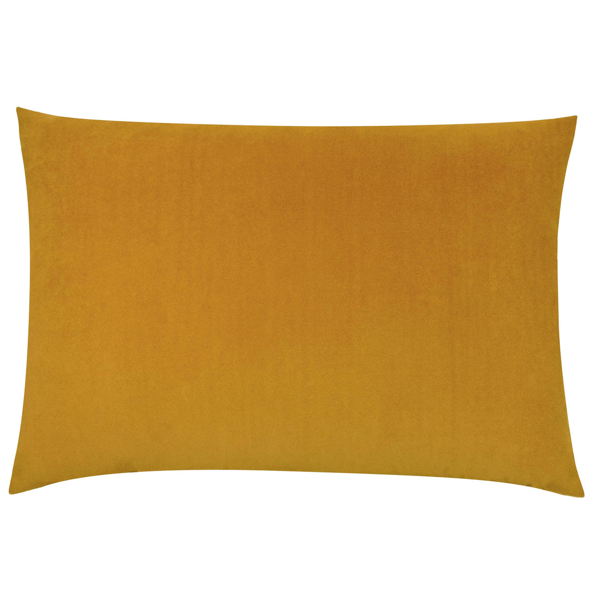 Riva Home - Contra Velvet Cushion Mustard: Mustard / Polyester Filled / 40 x 60cm.