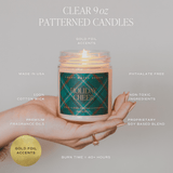 Warm and Cozy Scented Soy Candle