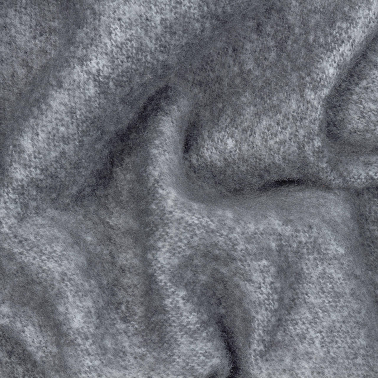Cozy Woven Tasselled Throw Charcoal: Charcoal / 140 x 180cm