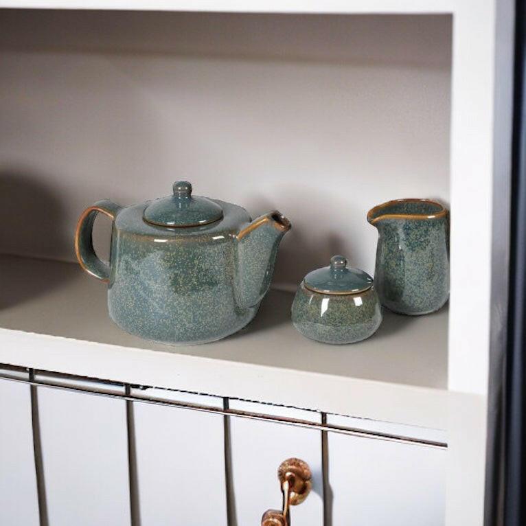 Pottery Tea Set.