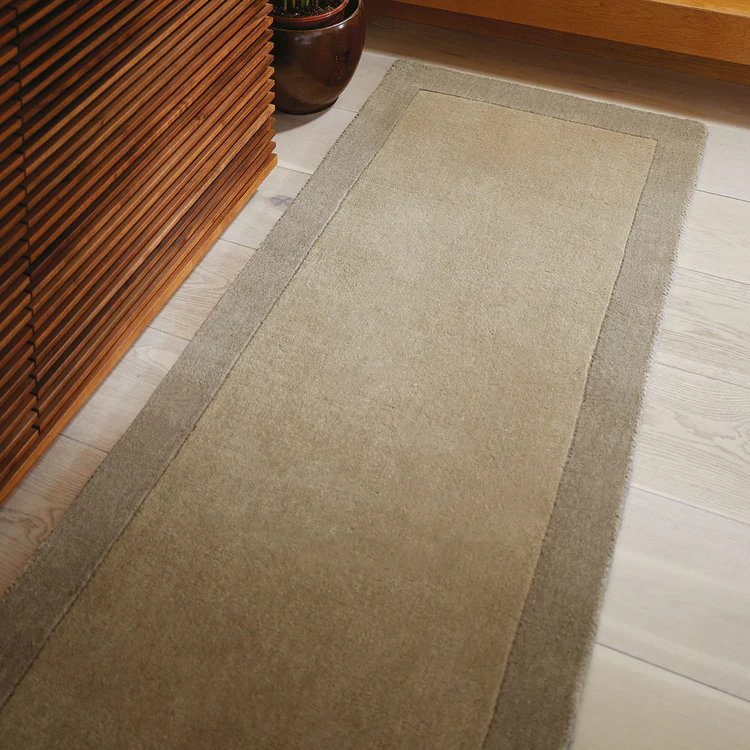 Phoenox Textiles - Origins Borders Taupe: 120x170
