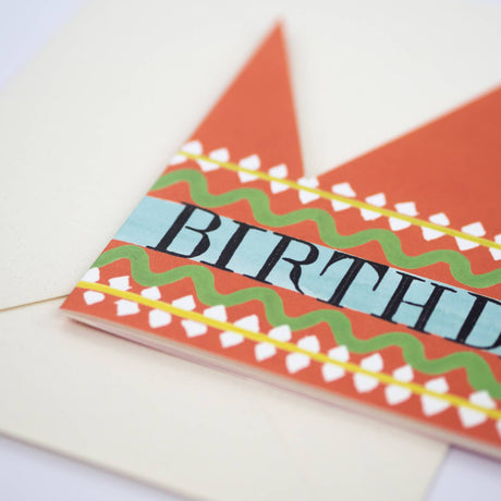 Hadley - Birthday King Party Hat Card