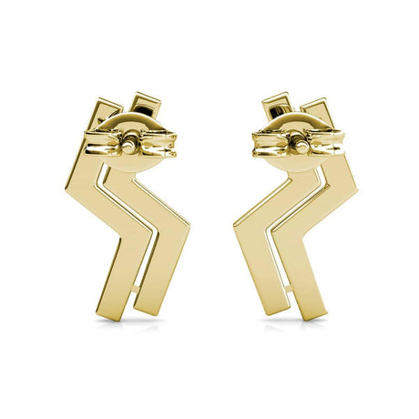 CARALI / MYC Paris - Brontide Earrings - Gold and Crystal