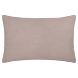 Riva Home - Rennes Embroidered Cushion Taupe: Taupe / Polyester Filled / 40 x 60cm.