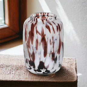 Elegant tortoiseshell vase showcasing refined craftsmanship and timeless design for sophisticated interior decor