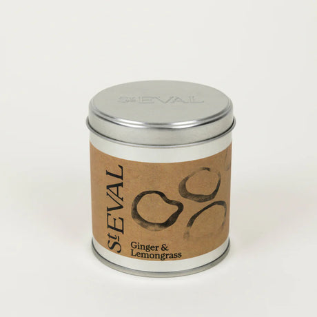 St Eval Ginger and Lemongrass Scented Candle Tin