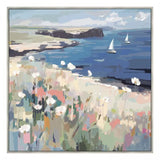 On the Breeze Framed Canvas