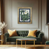 Rosa Nivea Framed Canvas