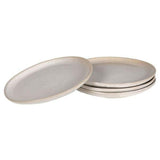 Organic Taupe Dinner Plate.