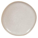 Organic Taupe Dinner Plate.