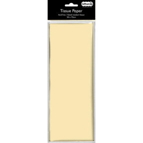 Cream Tissue Paper.