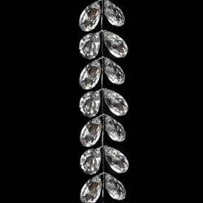Silver Beaded Crystal Garland.