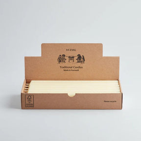 Ivory 7/8" x 10" Dinner Candle.