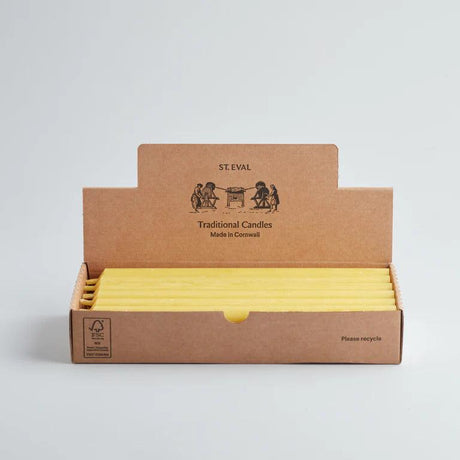Ochre 7/8" x 10" Dinner Candle.