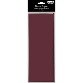 Burgundy Tissue Paper.