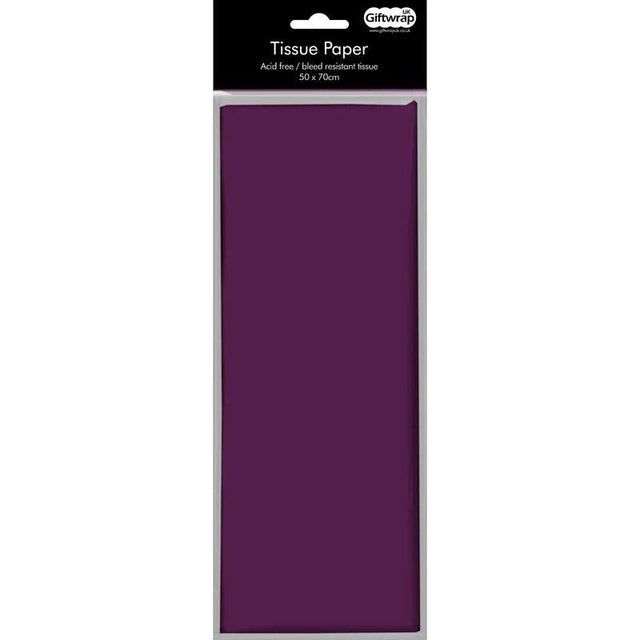 Purple Tissue Paper.
