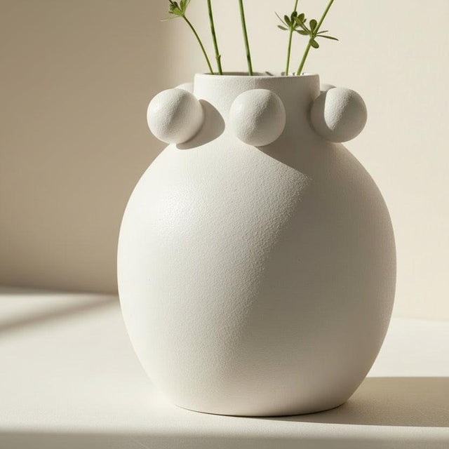 Exquisite handmade vase showcasing intricate craftsmanship, perfect for luxurious home decor and elegant floral displays.