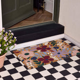Phoenox Textiles - My Mat Printed Coir Wildflower Meadow Doormat: 45x75.