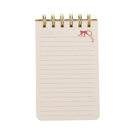 Monkey Twin Wire Notepad