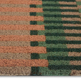 Phoenox Textiles - My Mat Printed Coir Pastel Broken Stripe Doormat: 45x75.
