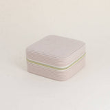 BOHM Paris - Square corduroy jewelry box: Orange.