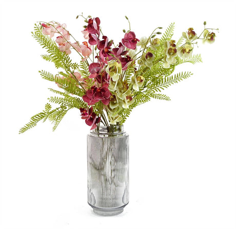 Cream Mini Orchid Stem 80cm