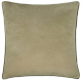 Riva Home - Meridian Velvet Cushion Sage/Green: Sage/Green / Polyester Filled / 55 x 55cm.