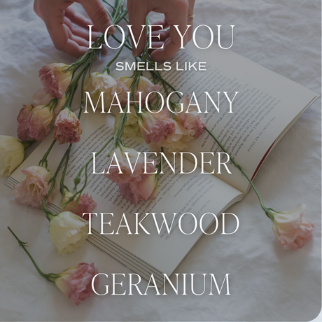 Sweet Water Decor - Love You 9 oz Candle - Valentine's Day & Home Decor