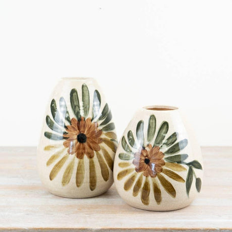 Painted Ceramic Vase