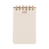 Hearts Twin Wire Notepad