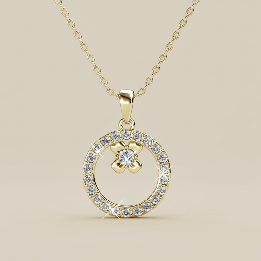 CARALI / MYC Paris - Eliza Pendants - Gold and Crystal