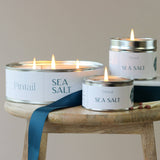 Pintail Candles | Avalon Home - Sea Salt Paint Pot Candle | Small Candles in Tins | Candles