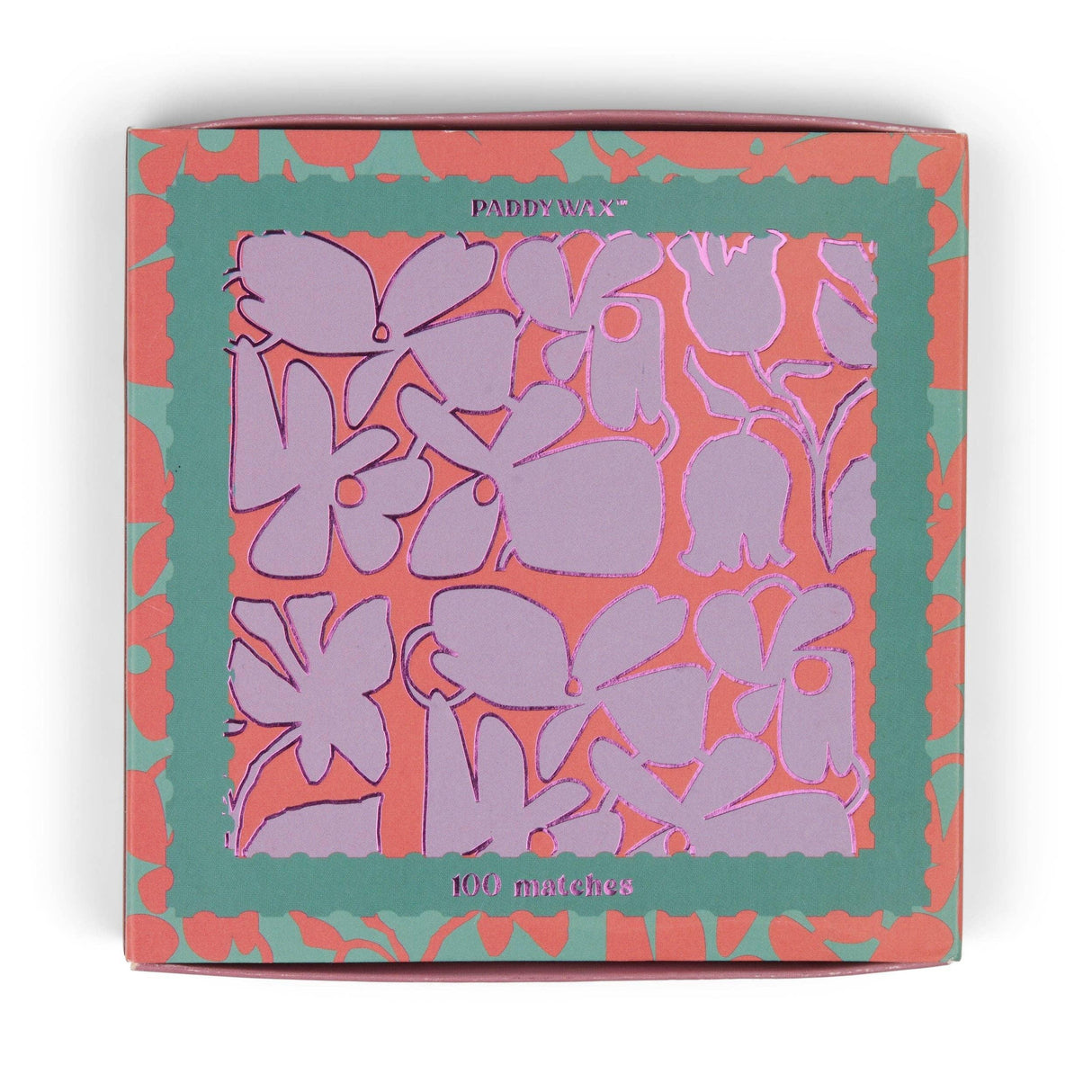 Designworks Collective - Paddywax Jumbo Boxed Matches - Abstract Floral.