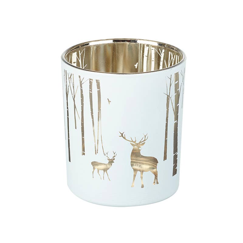 Heaven Sends - MEDIUM SILVER STAG T LIGHT HOLDER
