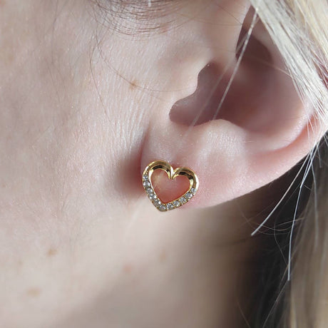 CARALI / MYC Paris - Lovett earrings - Gold and crystal