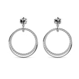CARALI / MYC Paris - Ariel Earrings - Silver and Crystal